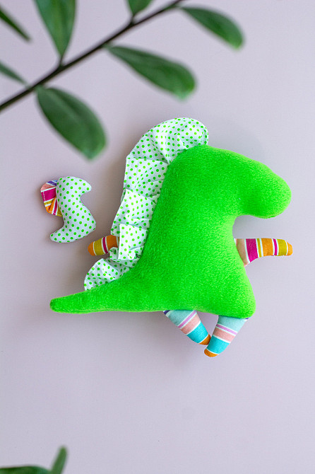 М’яка іграшка сплюшка Дракончик Київ - фото 5