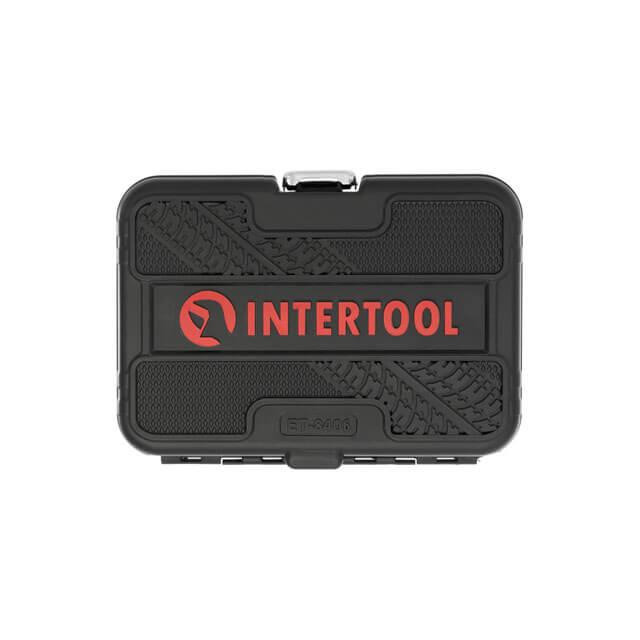 Набір біт HEX у кейсі, 1/2", S2, H4-H17, 100 мм, STORM INTERTOOL ET-8406 Київ - фото 4