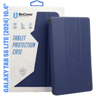 Чехол для планшета BeCover Smart Case Samsung Tab S6 Lite (2024) 10.4" P620/P625/P627 Deep Blue (710813) Винница - изображение 1