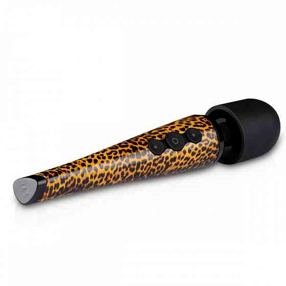 Вибратор микрофон Shaka Wand, черный, леопардовый Sex Aura Киев