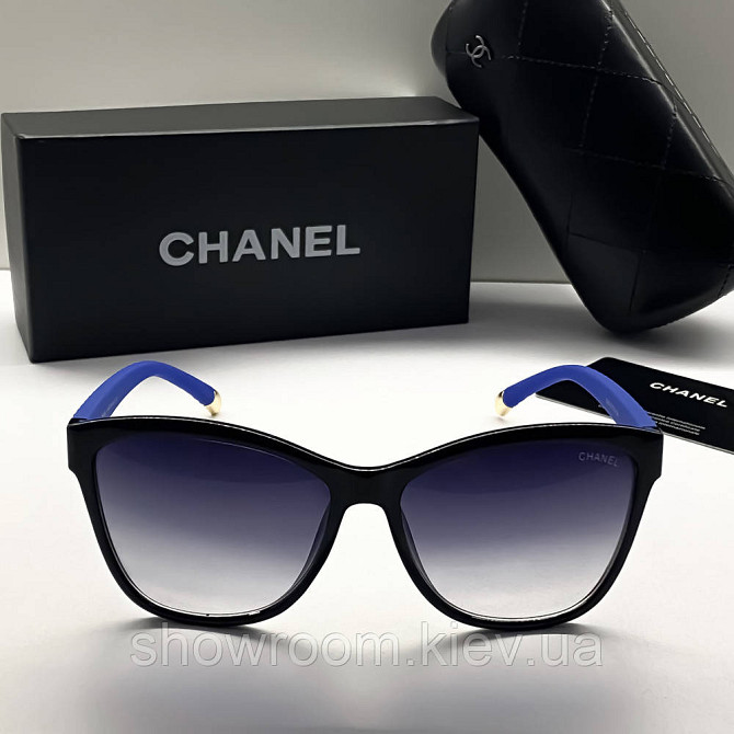 Женские солнцезащитные очки Ch (3053) blue Киев - изображение 2