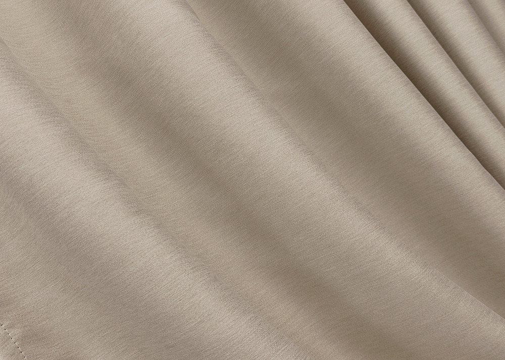 Комплект готових штор VR-Textil Блекаут двосторонній Eclipsе № 1816ш Бежевий 150х270 см 2 шт (33-0797) Київ - фото 14