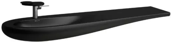 Раковина  Laufen Il Bagno Alessi One 160x50 Czarny Mat H8149717161041 Київ
