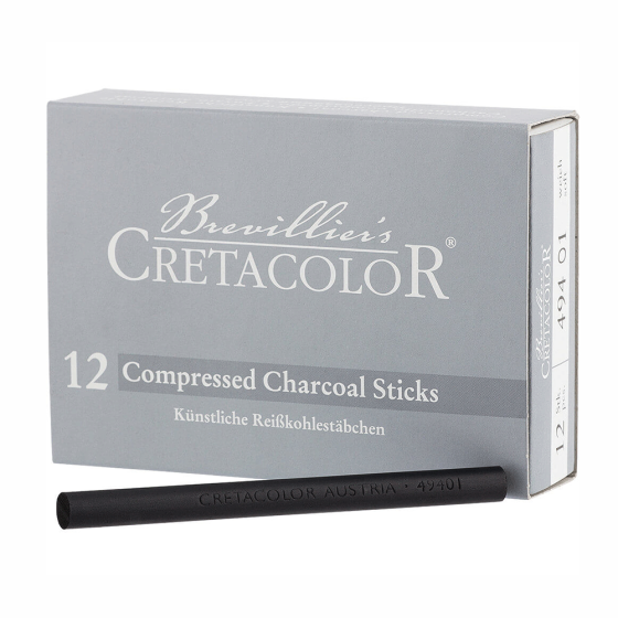 Вугілля пресоване набір 12шт Cretacolor Київ