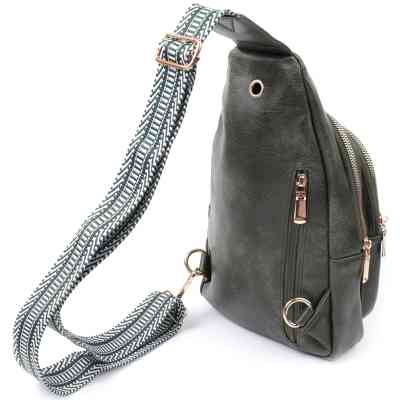 Сумка Vintage Из экокожи Зеленая (22756) Винница