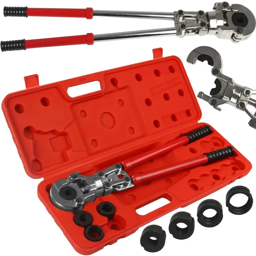 Прес ручний MAR-POL M55910 – комплект 4 матриці, кейс Львів - фото 1