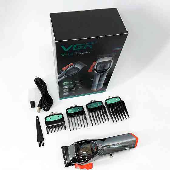 Набір для стрижки волосся на акумуляторі VGR, Надійна машинка для стрижки Тример скронь MT-21 Івано-Франківськ