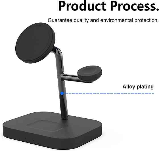 Безпровідна зарядка 3в1 Boaraino 18W Луцк
