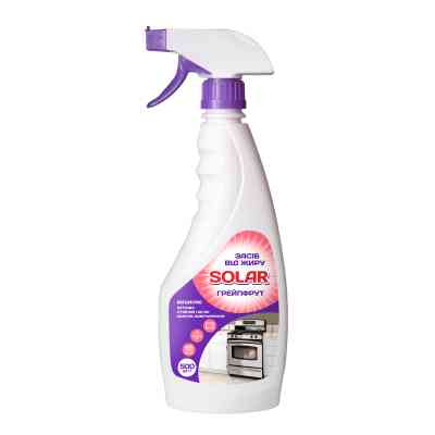 Спрей для чистки кухни Solar Household Для растворения жира и нагара Грейпфрутовый 500 мл (4820269930131) Винница