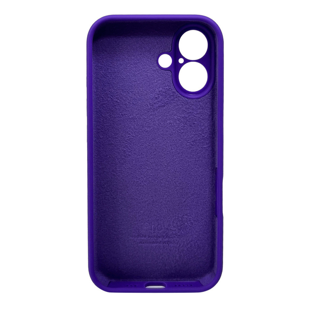 Чохол для смартфона Silicone Full Case AA Camera Protect for Apple iPhone 16 54,Amethist Київ - фото 3