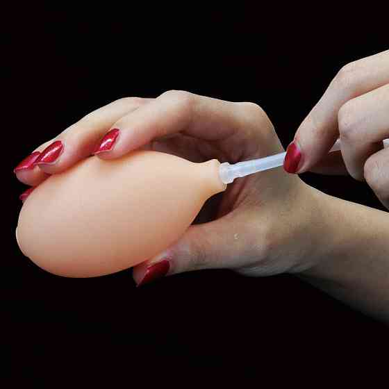 Фаллоимитатор - Soft Ejaculation Cock With Ball 8