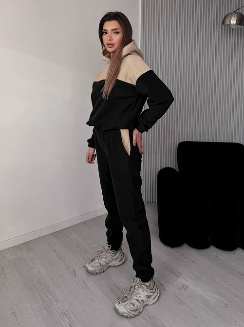 Женский теплый костюм двухцветный Одесса - изображение 3