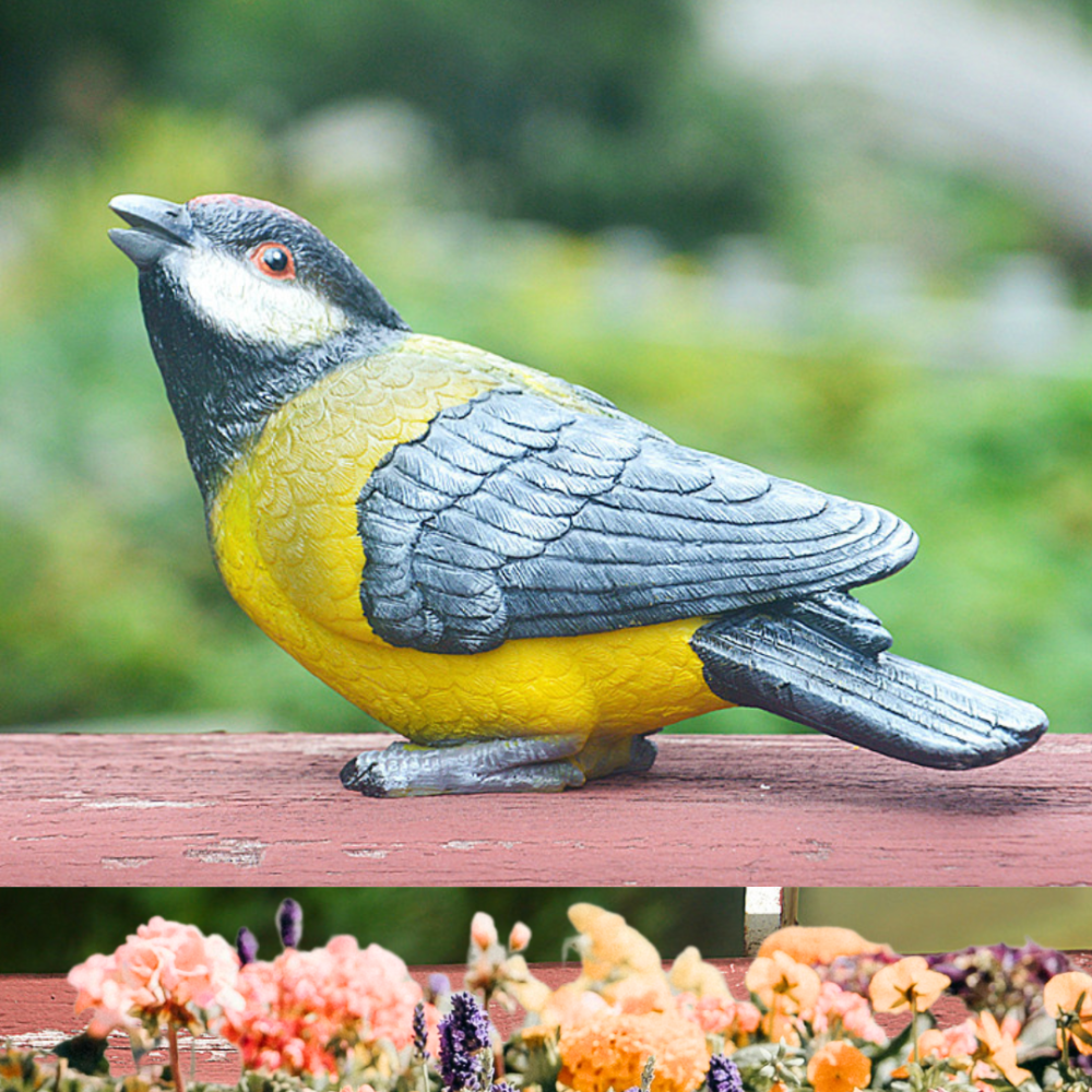 Садові фігурки Пара синичок 15.5 х 8.5 см з полістоуну Одеса - фото 7