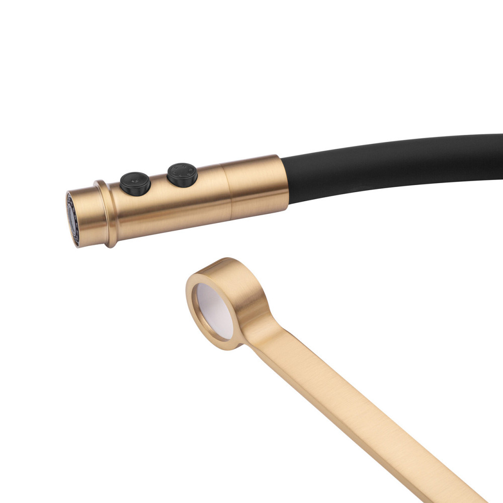 Смеситель для кухни Kroner KRP Ersel - GBG03112BLK Киев - изображение 9