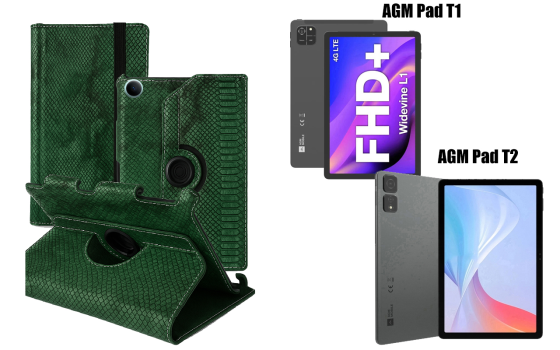 Чехол Spinner360 для планшета AGM PAD T1, AGM Pad T2, цвет Reptyliya Киев
