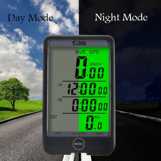 Велокомпьютер SD-576C беспроводной с подсветкой экрана JE-97 Львов - изображение 3