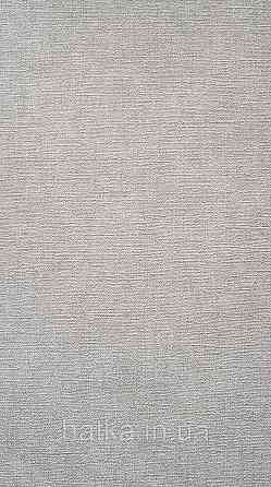 Шпалери вінілові на флізеліні AS creation Amber метрові однотонні структурні під тканину матові темно-сірі Київ