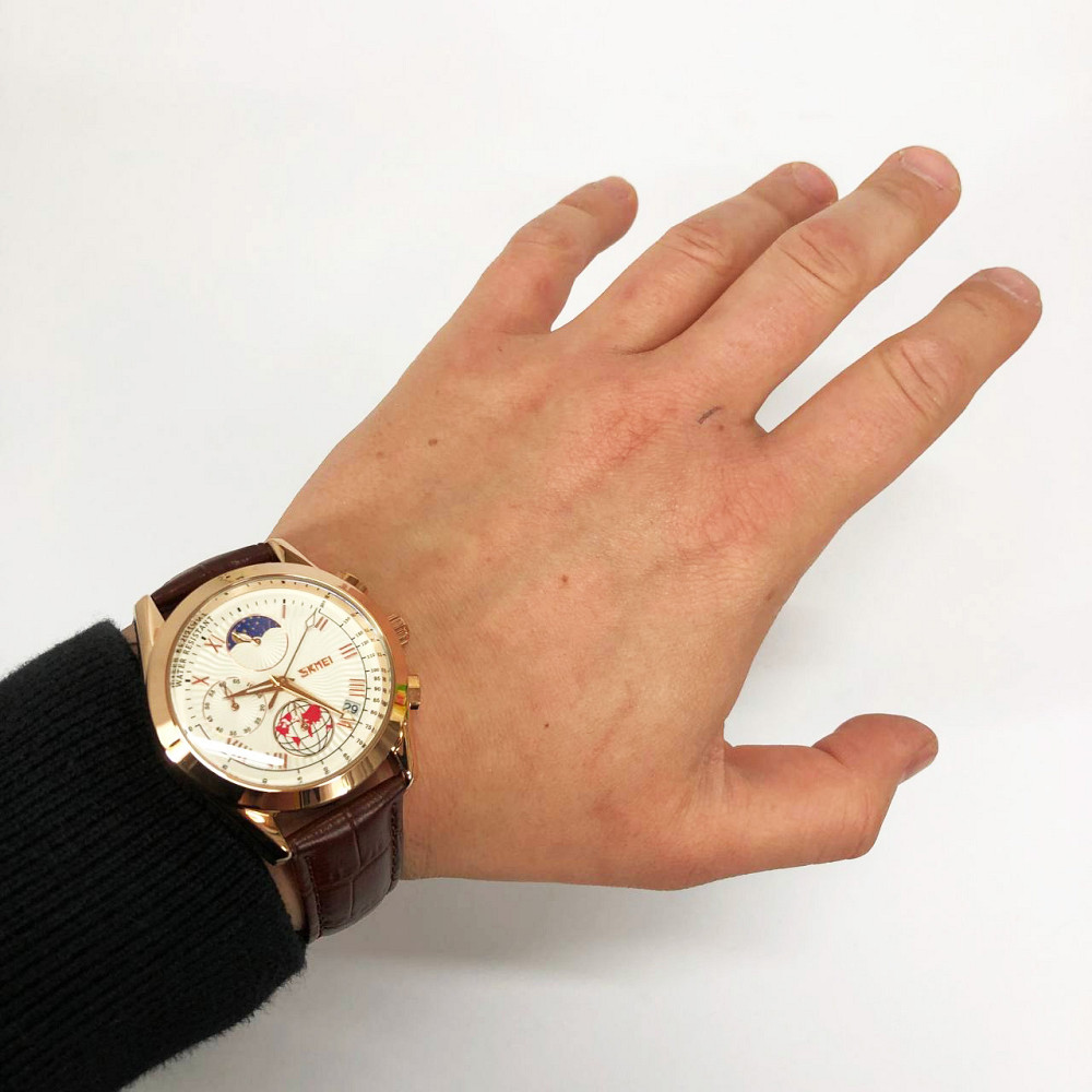 Оригінальні чоловічі наручні годинники хорошої якості SKMEI 9236RGSI, Чоловічі наручні годинники BP-39 Івано-Франківськ - фото 6