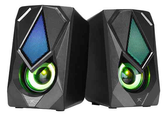 Колонки комп'ютерні XTRIKE ME RGB Backlight SK-402, чорні Винница