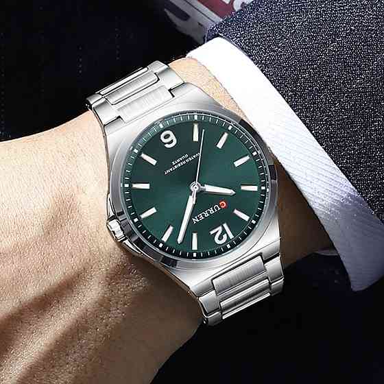 Часы мужские наручные Curren Vision Серебристый Киев