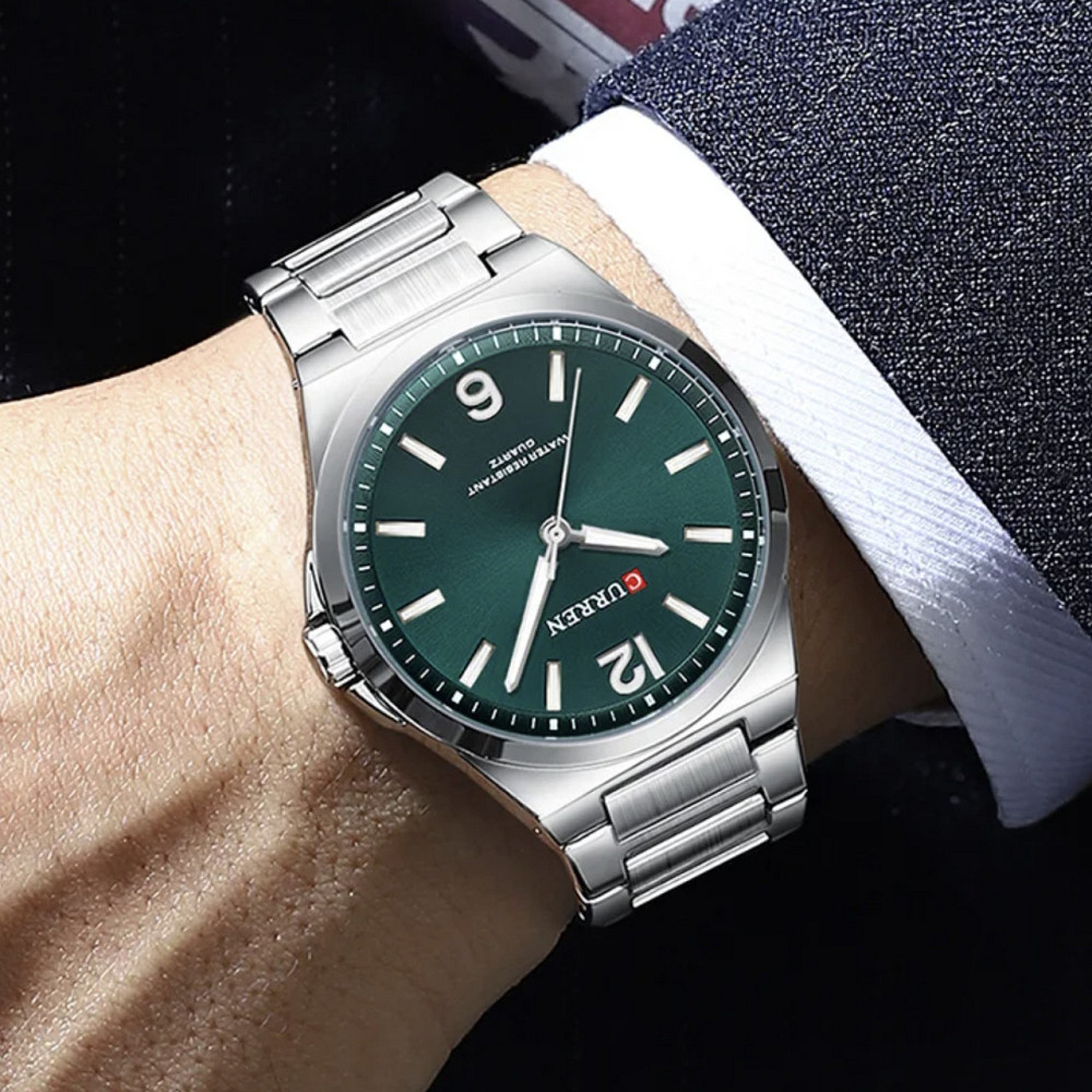 Часы мужские наручные Curren Vision Серебристый Киев - изображение 3