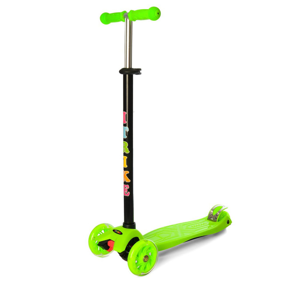 Детский самокат iTrike JR 3-003-G MAXI светящиеся колеса Винница - изображение 1