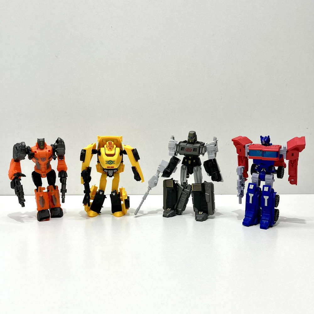 Набір трансформерів - роботи перетворюються на машини 4 шт у наборі (788-76Y) Чернігів - фото 4