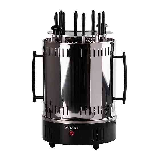 Електрошашличниця вертикальна Sokany SK6113 на 8 шампурів 1500 Вт Київ