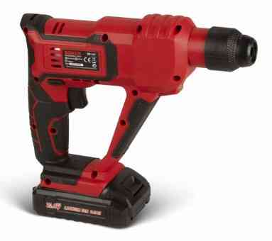 SR-147 Акумуляторний Перфоратор SDS+ 2×20,4В, 2 Режиму, 2 Акум 3,0Ач, Набір Свердл, Муфта, Кейс Одеса