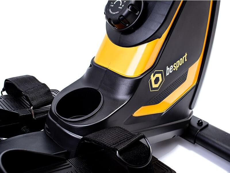 Гребний тренажер Besport BS-6032R SWIMMER магнітний чорно-жовтий Київ - фото 6