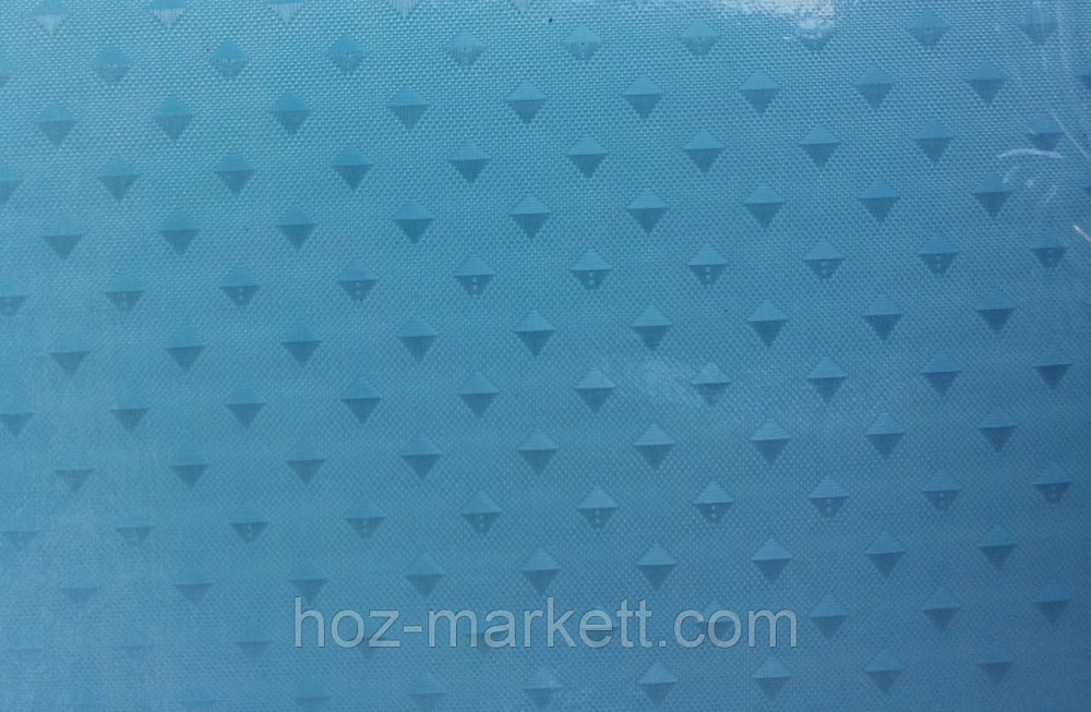 Шторка для ванной однотонная бирюзовая Харьков - изображение 3