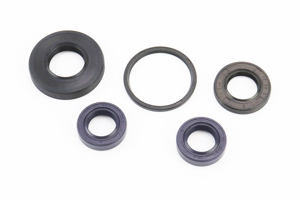 Сальники к-кт 5шт (15,6x25,5x7-2шт; 17x30x5; 24x40x7; 34x39x3) двигуна, Honda DIO Киев - изображение 1