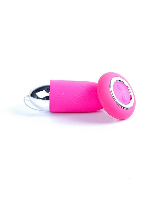 Віброяйце з пультом дистанційного керування - Remoted controller egg 0.3 USB Pink, BS2600108 Sex Aura Київ - фото 1
