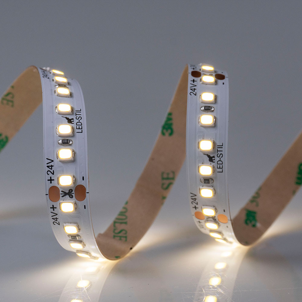 LED-STIL Світлодіодна стрічка 4000K 14,4 Вт/м 2835 168 діодів IP33 24 Вольта 1750 lm Київ - фото 4