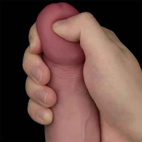 Фаллоимитатор - Sliding Skin Pro II Dual Layer Silicone Dong 8