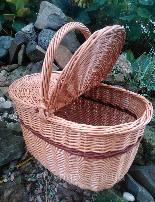 Кошик пакник овальний Київ - фото 1