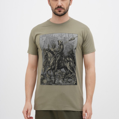 Футболка Sol's Imperial Knight Death and the Devil хакі M (11500268/394M) Вінниця - фото 1