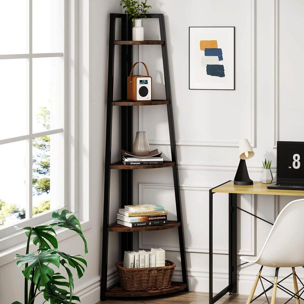 Стеллаж угловой для ванной 