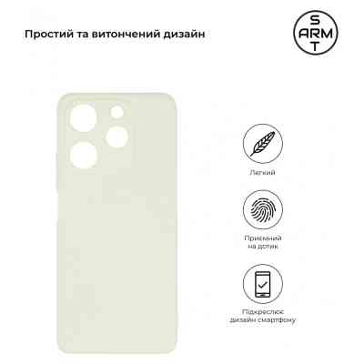 Чохол до мобільного телефона Armorstandart Matte Slim Fit Tecno Spark 10 Pro (KI7) Camera cover White (ARM69072) Вінниця