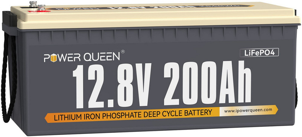 Акумулятор LifePo4 200Агод 12,8V BMS PowerQueen (Німеччина) Київ - фото 1