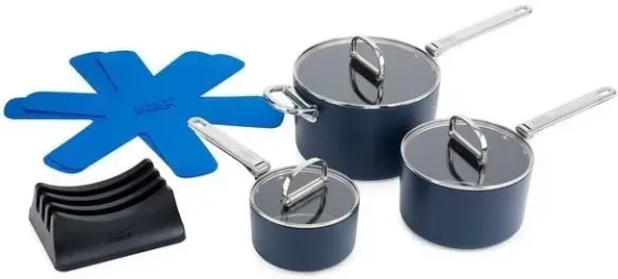 Joseph - Zestaw rondli ze składanymi uchwytami + Кришки podstawka Space Киев
