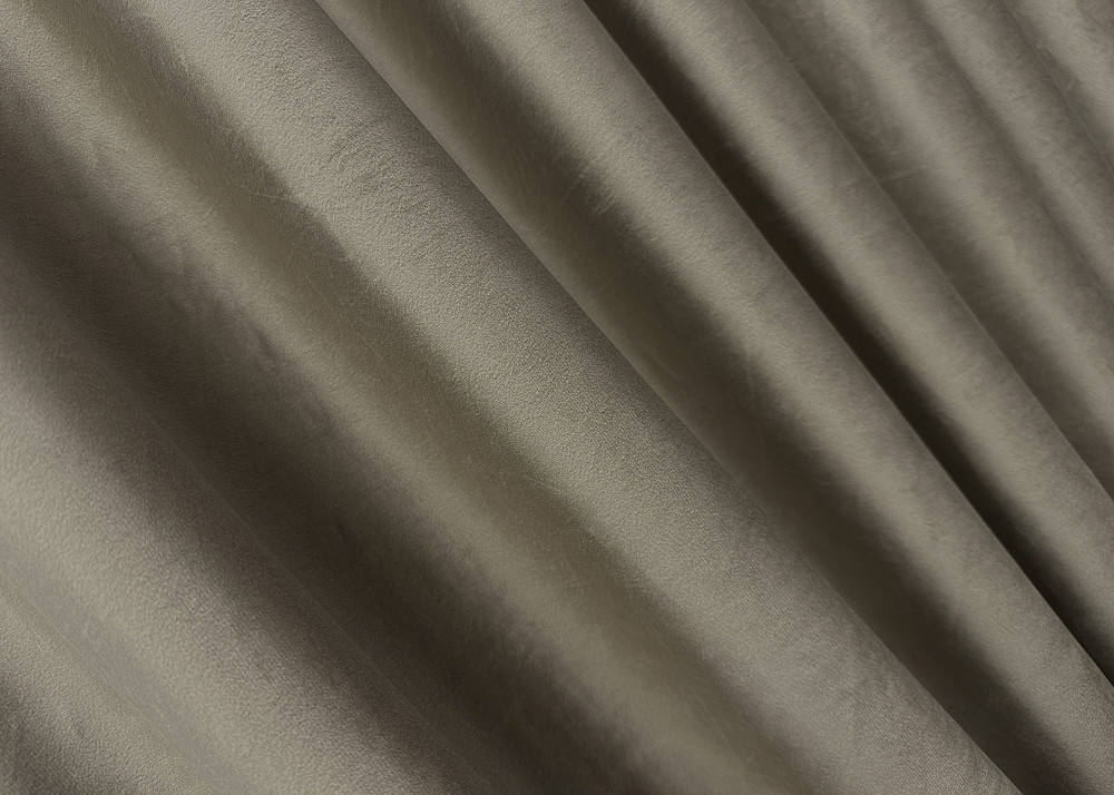 Комплект готових штор VR-Textil Оксамит (бархат) № 1656ш Капучино 200х290 см 2 шт (32-080) Київ - фото 6