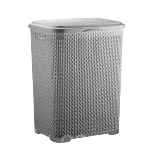 Кошик для білизни 55л сірий Pearl ELIF Житомир - изображение 1