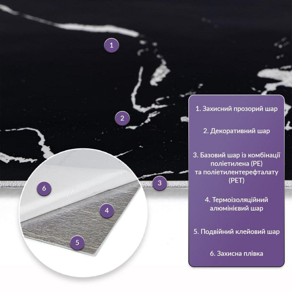 Самоклеящаяся стеновая PET плитка 600х300х2мм SW-00002298 Киев - изображение 2