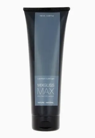 Анальний гель-змазка MixGliss MAX NATURE (150 мл) на водній основі з екстрактом алое Львів