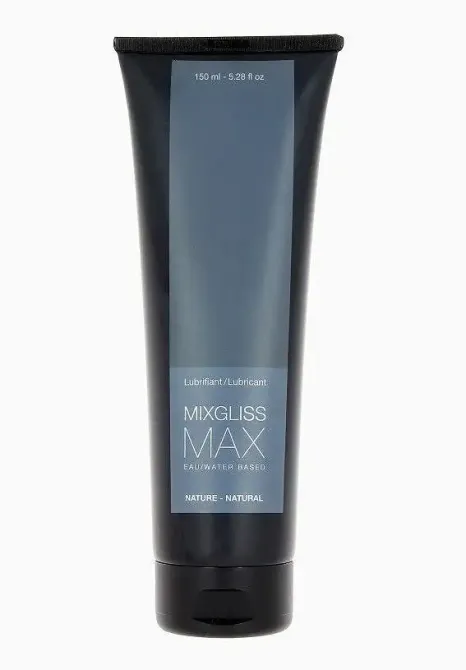 Анальний гель-змазка MixGliss MAX NATURE (150 мл) на водній основі з екстрактом алое Львів - фото 1