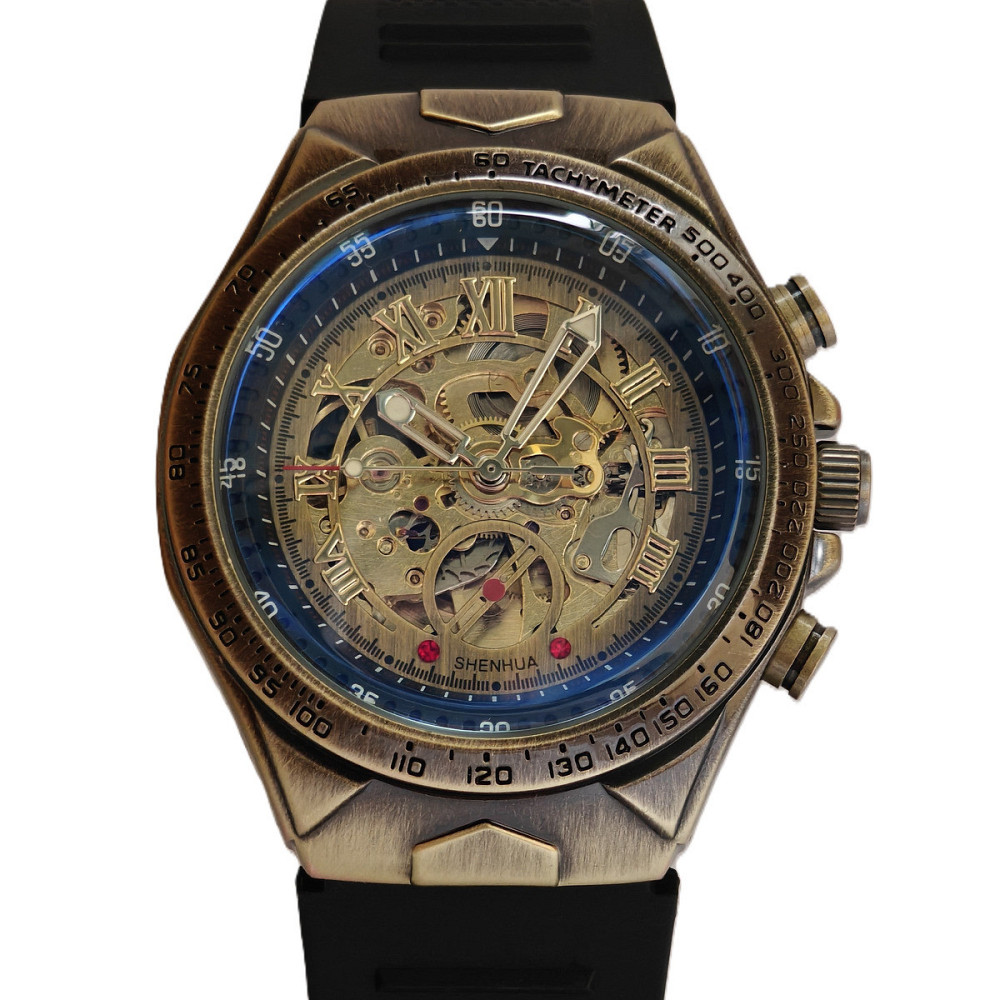 Годинник чоловічий механічний Winner Status Rubber (2 ремінці) Вінниця - фото 1