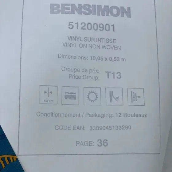 Шпалери Lutece Bensimon 51200901 Київ