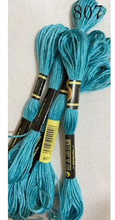 Муліне для вишивки 807 DMC Київ - фото 1