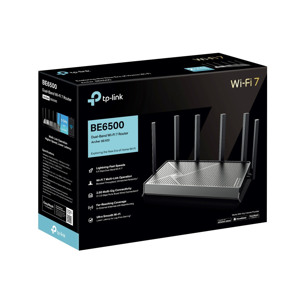 Бездротовий маршрутизатор TP-Link Archer BE400 ( 17390 ) Харків - фото 8